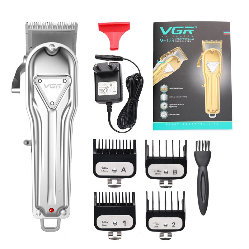 Kapper Professionele Tondeuse Oplaadbare Tondeuse Voor Mannen Elektrische Haar Snijder Machine Cut Krachtige Salon Gereedschap