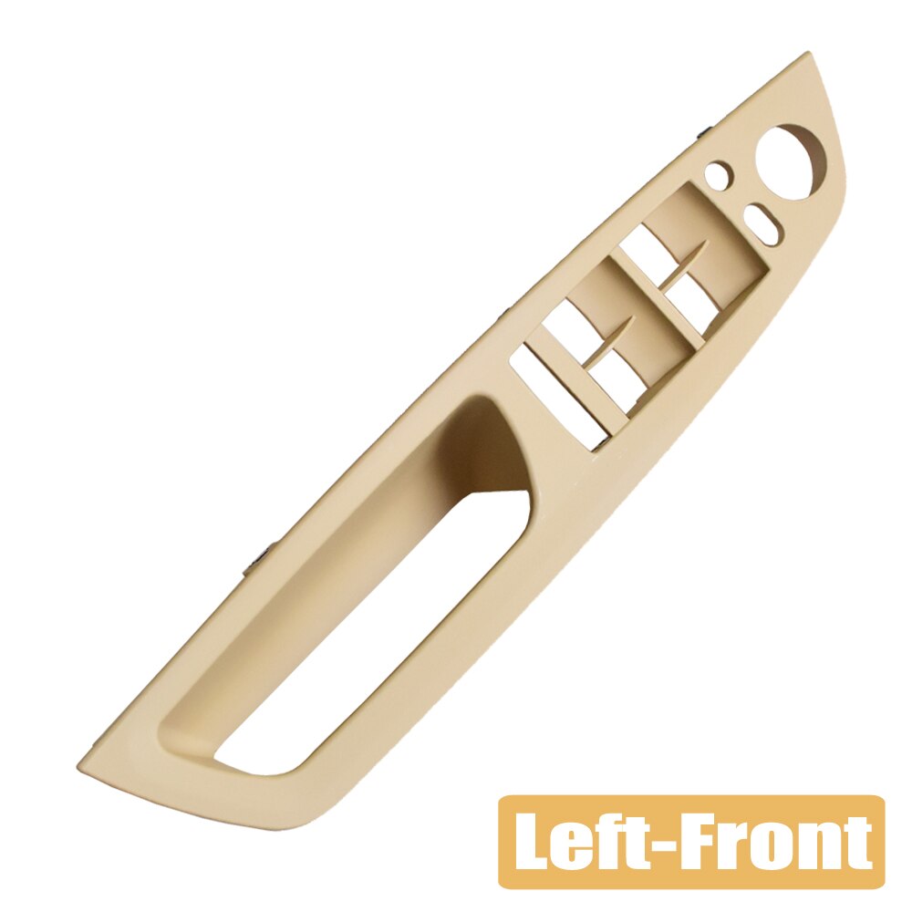 Auto Armlehne Innen Tür Griff Inneren Tafel ziehen trimmen Abdeckung LHD Für BMW X5 E70 30d 30si 35d 4X6 E71 30dx 35ix 06-14 51416975777: Beige-Tafel