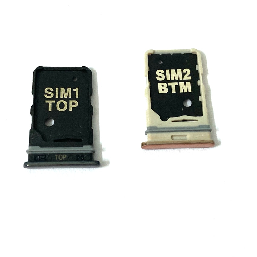 Sim Tray Voor Samsung Galaxy A80 A805 Sim Card Tray Slot Houder Single En Dual Sim