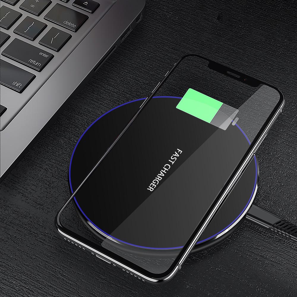 For Samsung A51 Qi Wireless Charger Mobile Phone Wireless Charging Pad For Samsung Galaxy A11 A21s A31 A41 A71 Phone Accessories