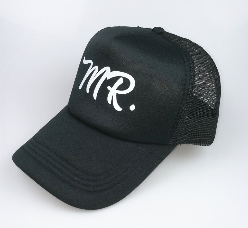 C&Fung Trucker Keps Mr. & Mrs. Justerbar - Casual Bokstäver - Unisex