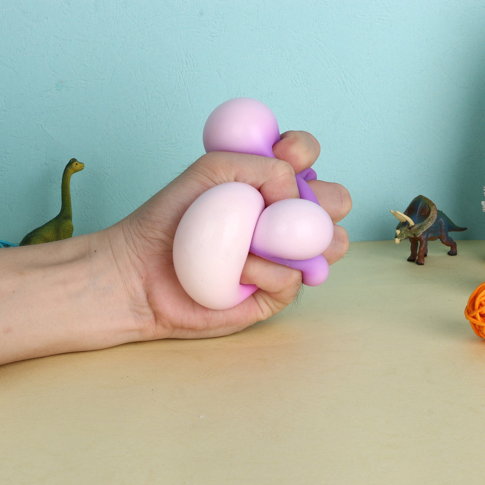 freundlicher Erwachsene Lustige betonen Linderung Kugeln Zappeln Spielzeug betonen Ball Weiche Schaum TPR betonen Linderung squishy Kugeln einfache Grübchen Spielzeug