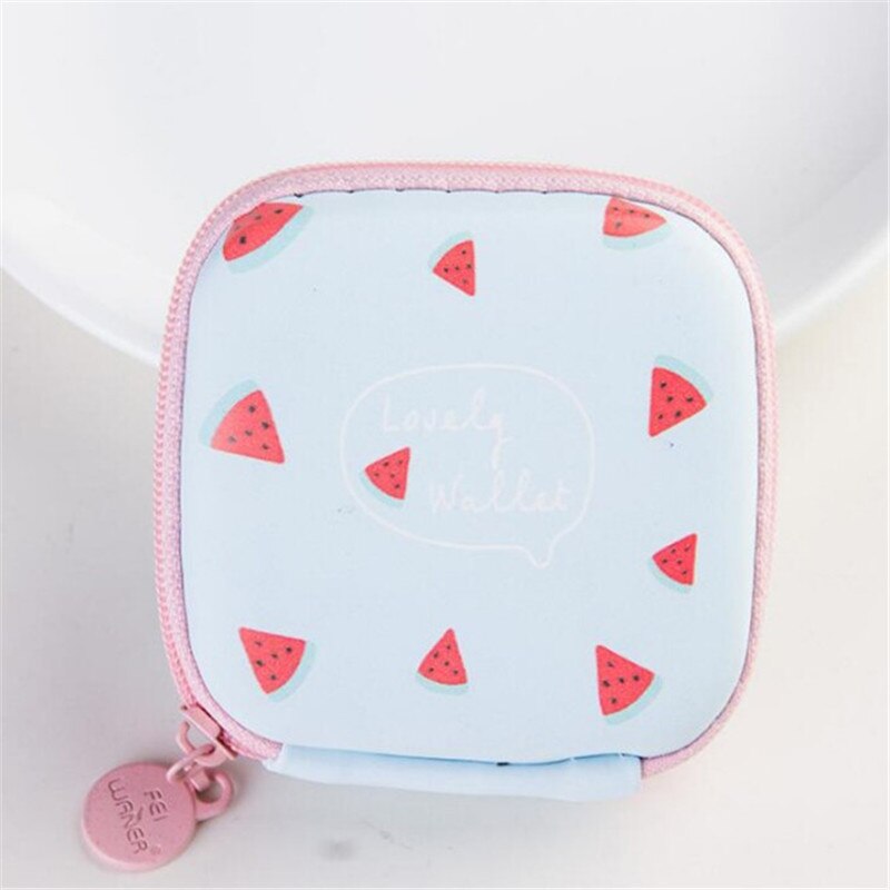 Cartoon Women Coin Purse Small Wallet Cute mini Bag Kids Female Change Purse Mini Zipper Coin Key Line Pouch: 6