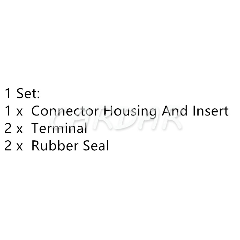 1 Set 2 Pin 3.5 Serie Auto Kabel Bedrading Plug Waterdichte Connector Automotive Bedrading Verzegelde Socket