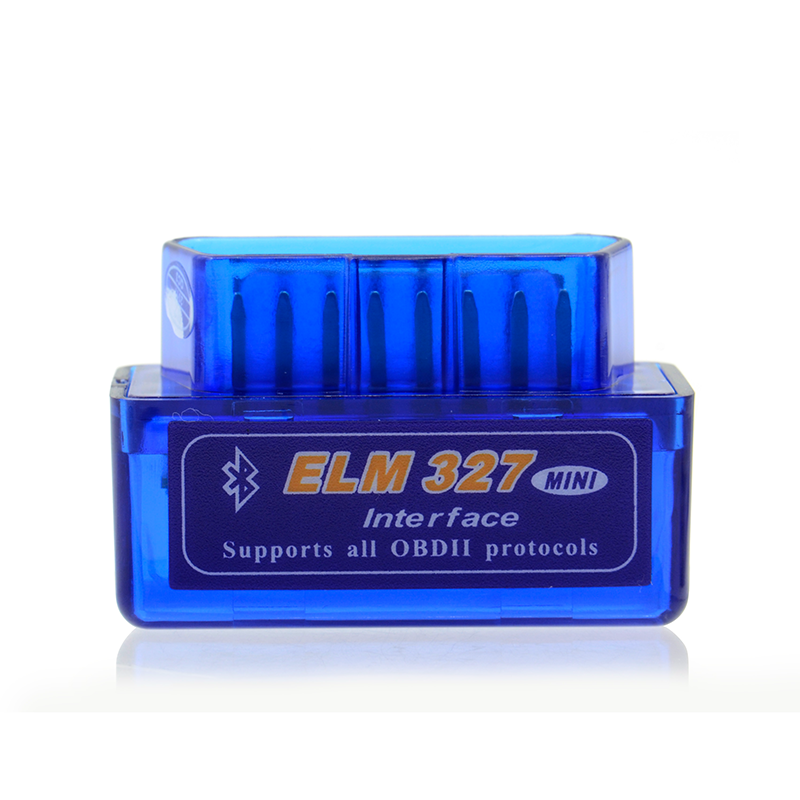 Mini ELM327 Bluetooth V2.1 OBD2 Auto Car Diagnostic Scanner ELM 327 Bluetooth For Android/IOS ODB2 Scan Code Reader OBD2: Grey