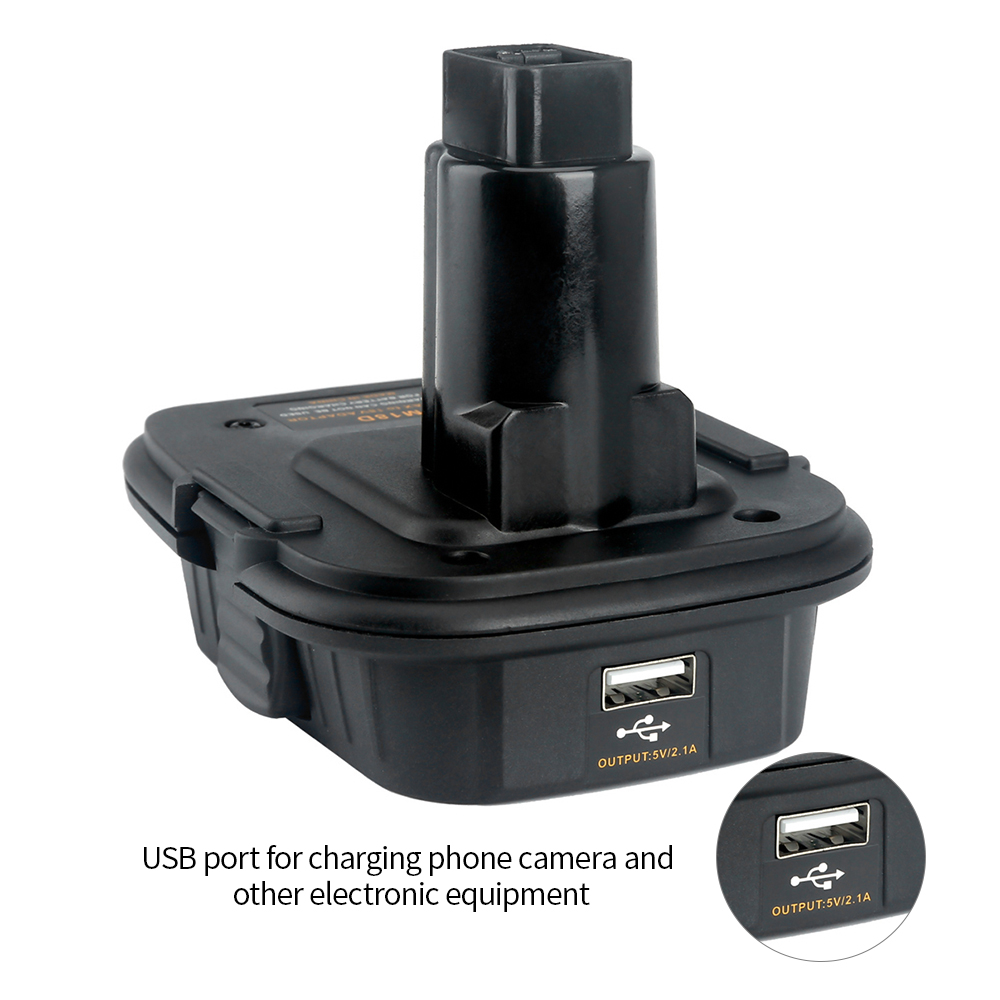 DM18D Batterij Converter Adapter Naar Dewalt 18V Ni-Cd Batterij DC9096 Voor Dewalt Voor Milwaukee 18V Li-Ion batterij