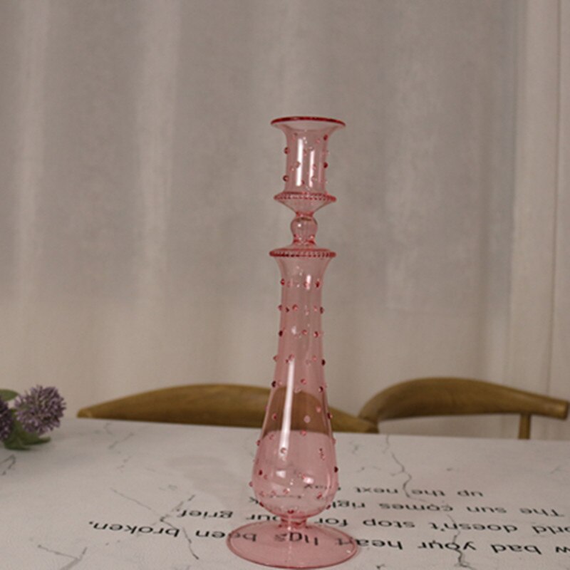 Bougeoir De Table En Alliage De Zinc Bougeoir De Table De Style Vintage Bougeoir à LED