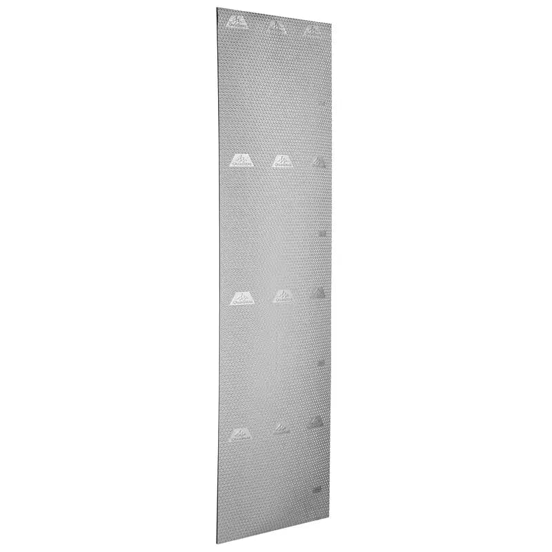 Alfombra de camping Decathlon M100 FORCLAZ, tienda de picnic con aislamiento térmico gris, fácil de llevar