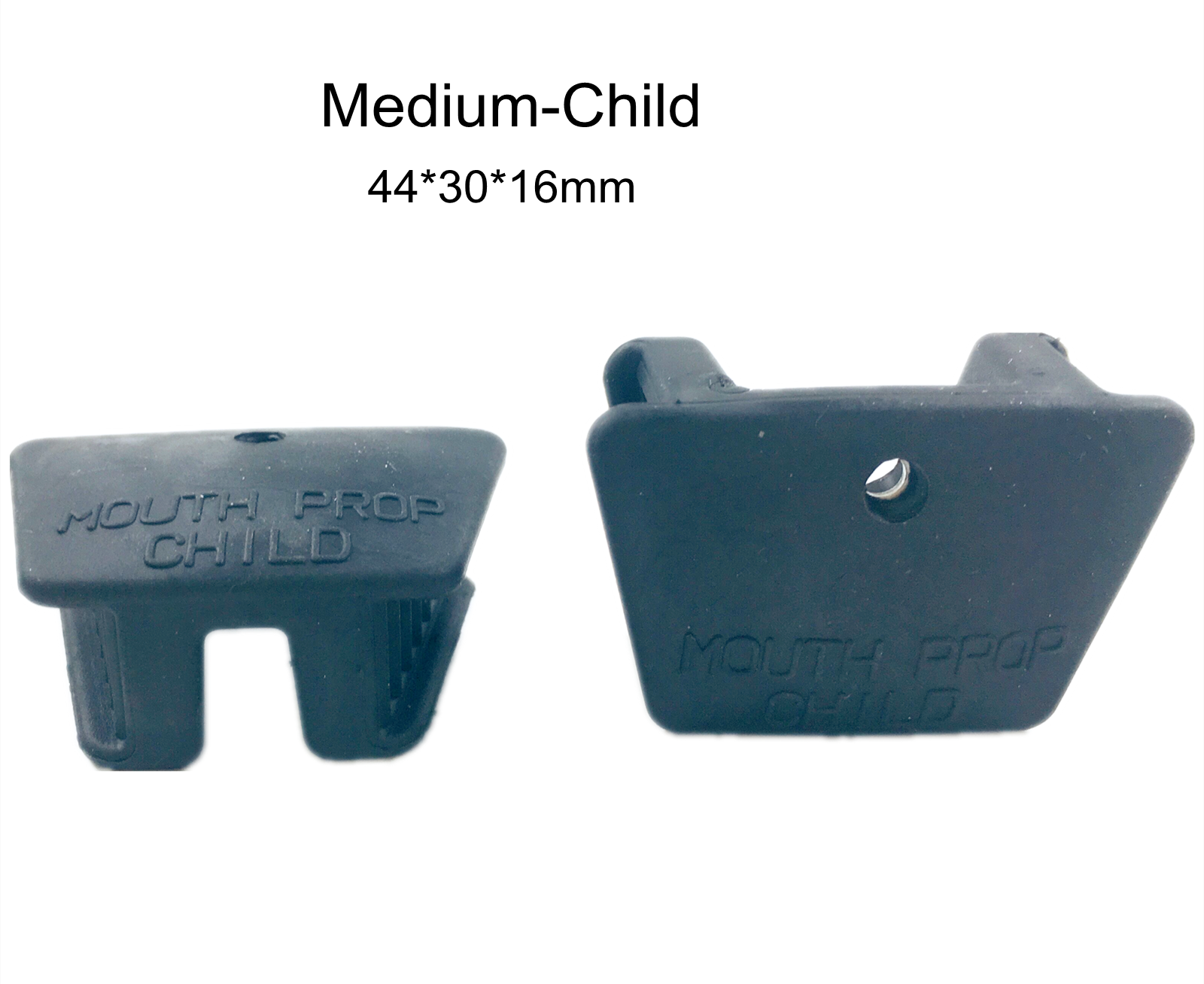 2pcs/Box Dental Silicone Mouth Prop Bite Block Tongue Piercing SS Inner LMS Durable 135℃