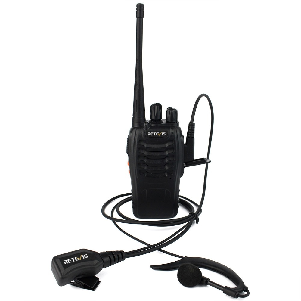 10pcs G Type PTT Walkie Talkie Retevis R-111 Headset Volume PU Wire Tensile For Kenwood Retevis For Baofeng For TYT Radio C9037