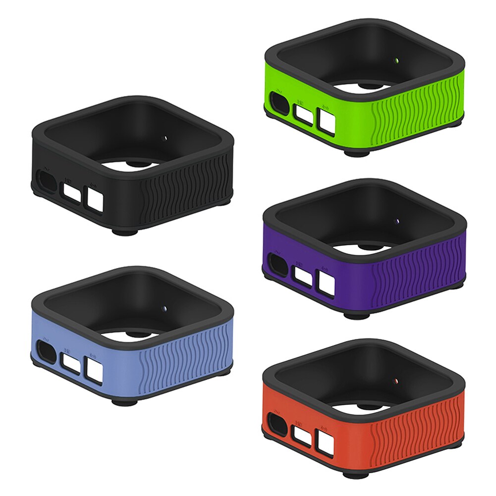 1PC TV Set-top Box Silicone Case For Apple TV Box 4K Anti Dust-proof Protective Sleeve Soft Cases Cover For Apple TV