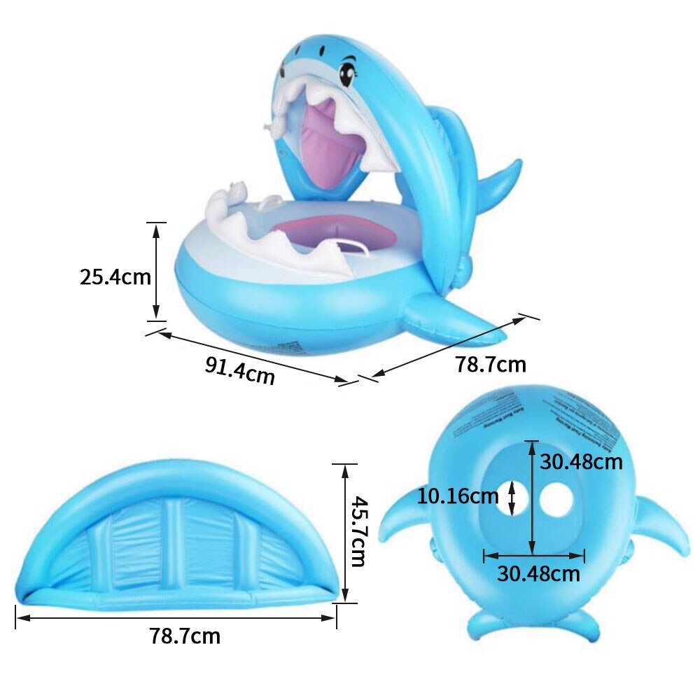 Summer Inflatable Ring Baby Float Swimming Circle Inflatable Pool Float Child Seat Air Mattresse Water Toys