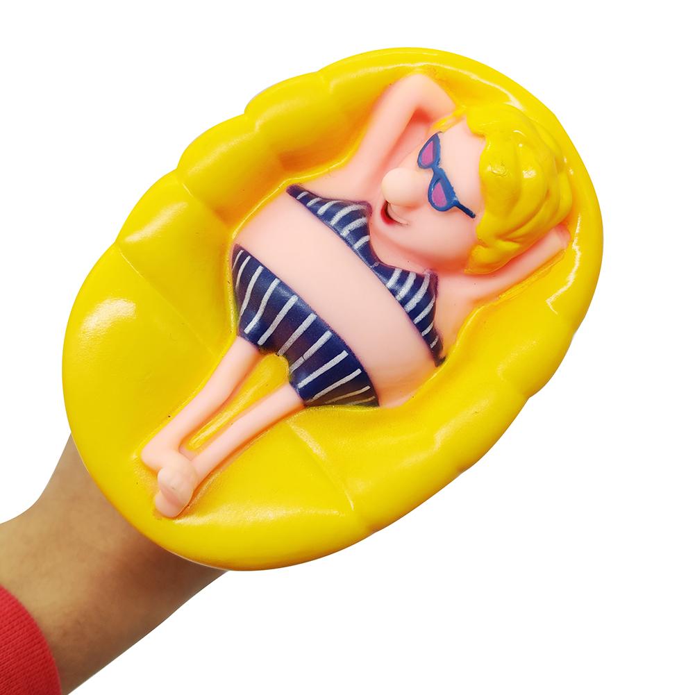 Flytande pool termometer tecknad baby inomhus utomhus flytande termometer med snöre för pool hemtillbehör