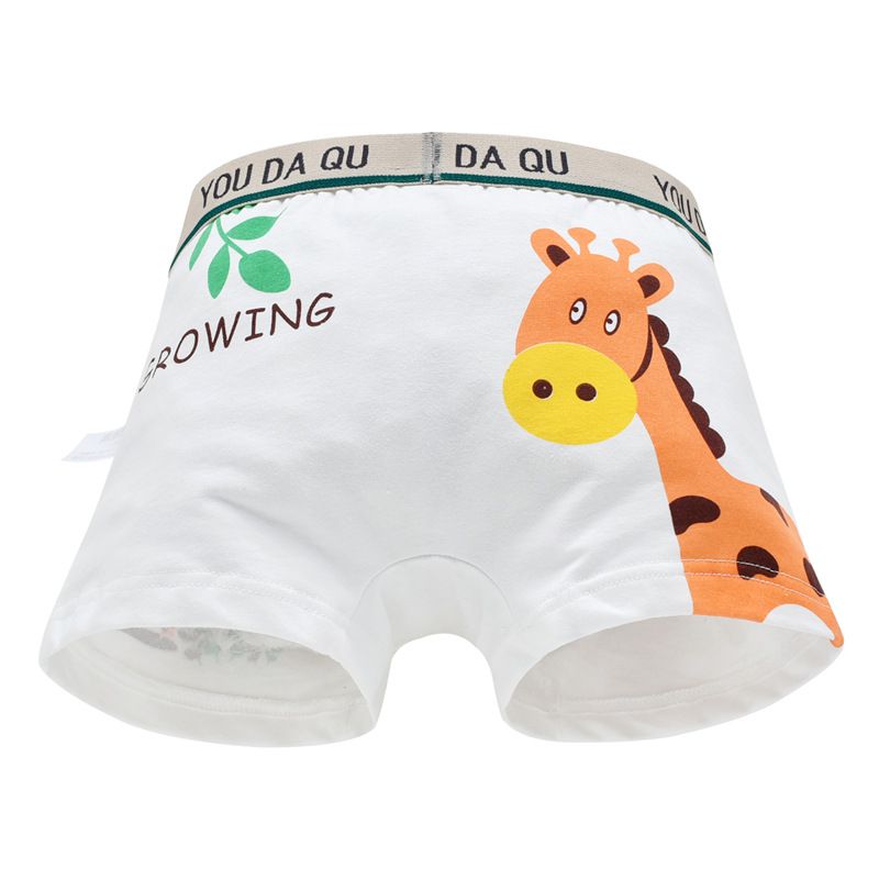 Babys fille garçon sous-vêtements enfants enfants dessin animé Animal imprimé coton culotte Boxer Shorts enfant en bas âge enfants bas