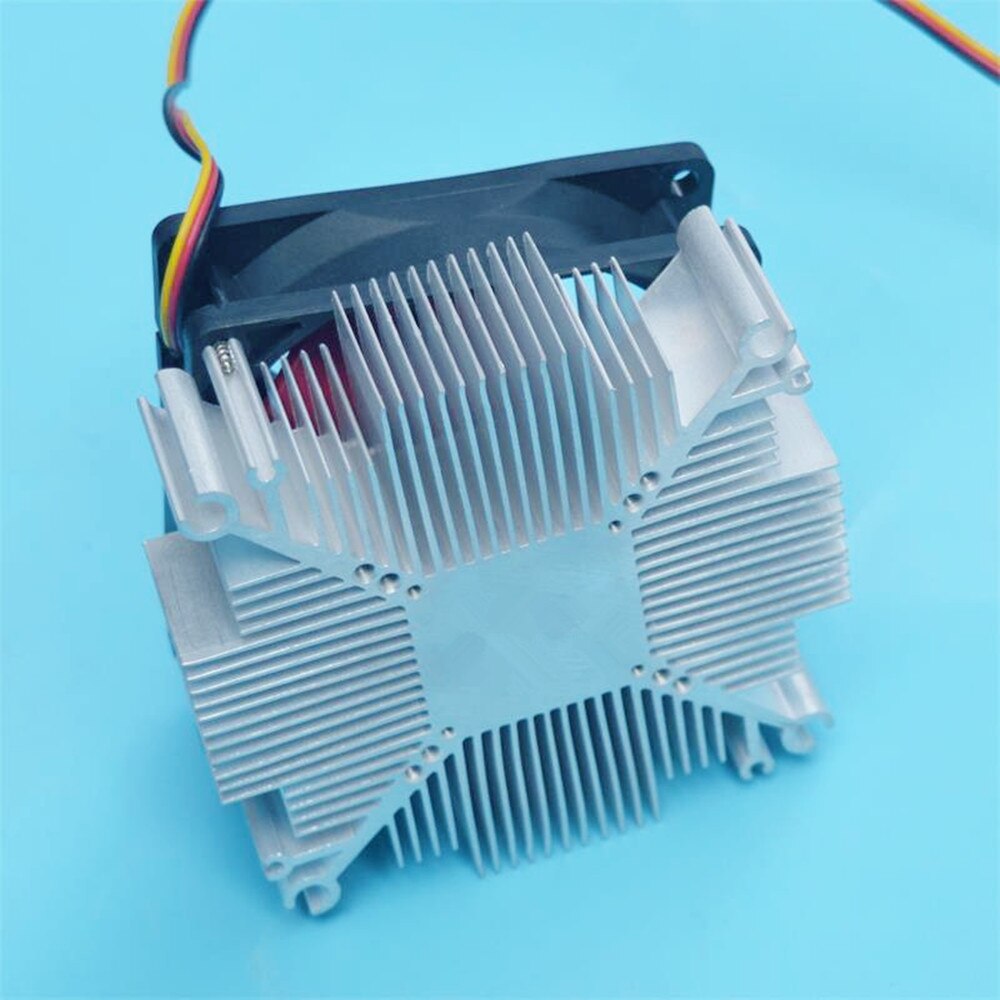10w-200w cob led heatsink Pure aluminium and DC12V fan with 34*34MM Hole multichip led cooling DIY Led grow Light: heat sink fan