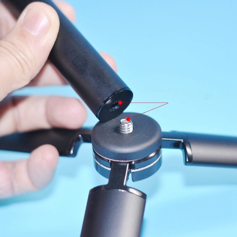 FOTOFANS Tripod Extension Rod Desktop Tripod Extension Rod Mobile Phone Stand Short Axis Extension Rod