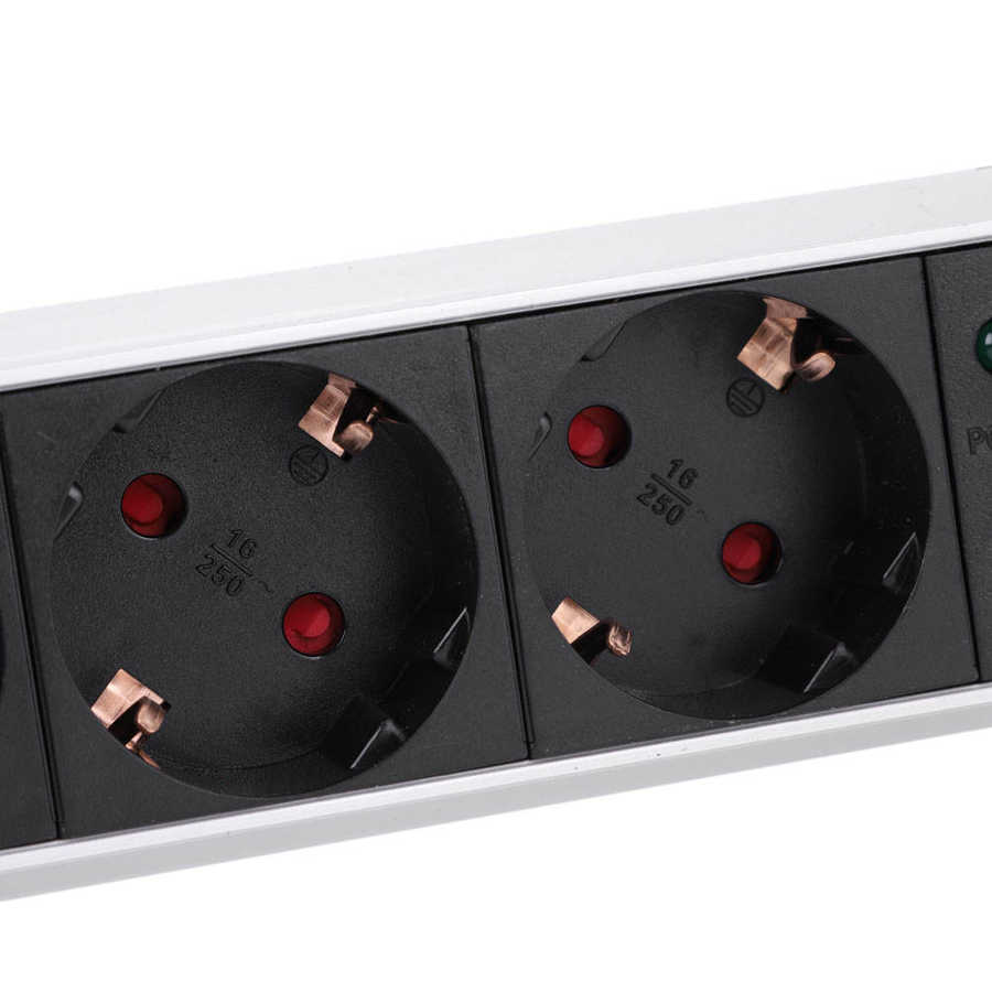 3 Compartment Electrical Tensile Power Outlet Plug Worktop Desk USB Socket Home Pull Outlet EU Plug 250V Home Office Use