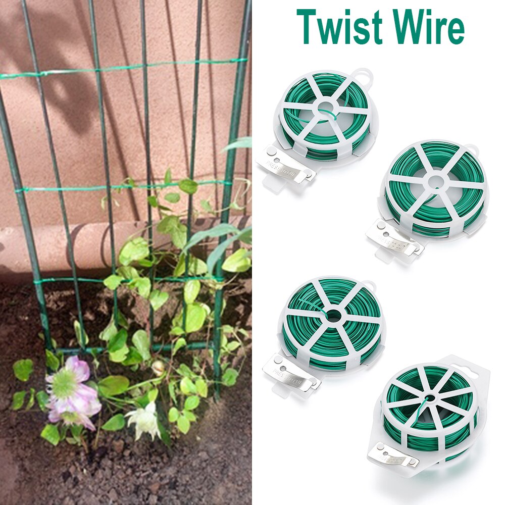 Tuinbinder plastic draad bindlijn klimplanten kabel bloem komkommer druif rotan houder