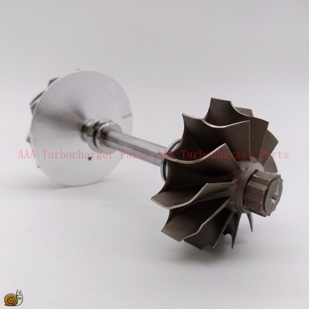 Eje de turbina TF035 Turbo Rotro y rueda 36,2*43mm, piezas de la rueda del compresor 38,2*49mm proveedor AAA turbocompresor