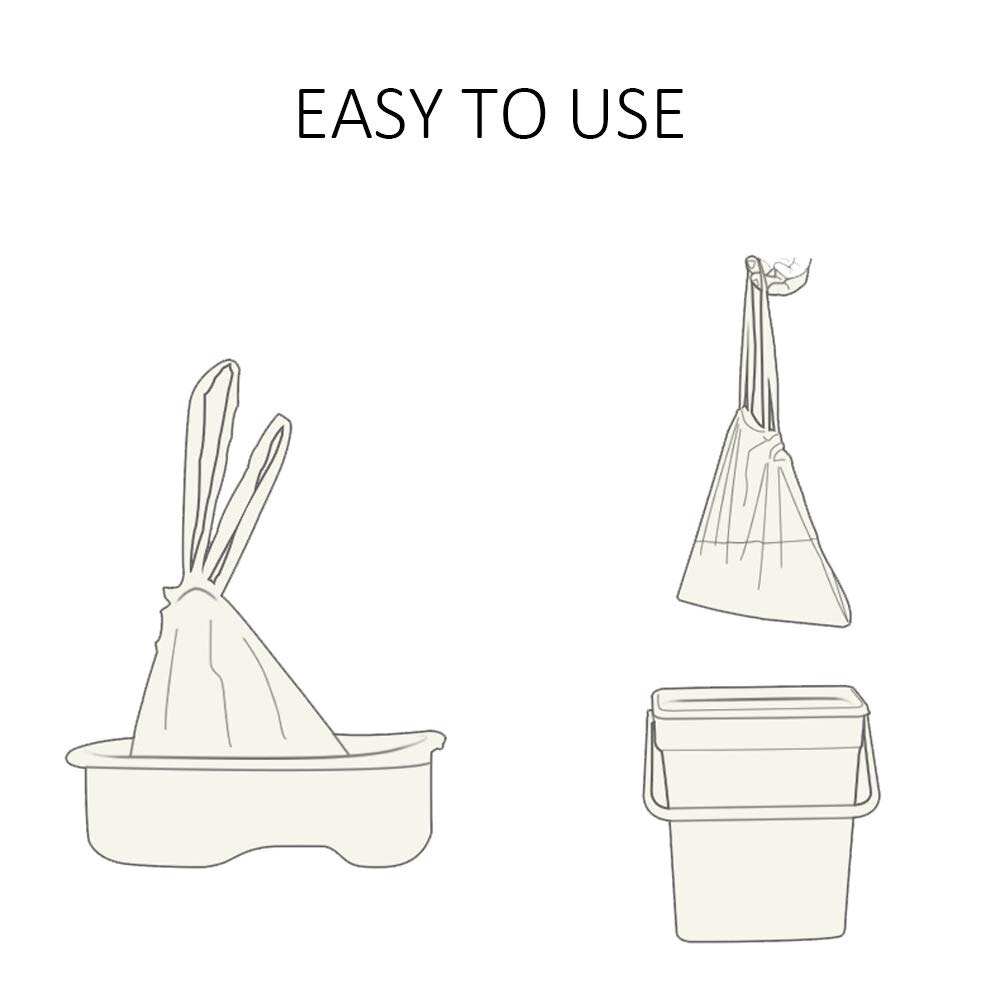 50 Pack Potje Liners Wegwerp Draagbare Baby Kids Zindelijkheidstraining Wc-bril Potje Zakken Universele Potje Stoel Liner Voor Kids