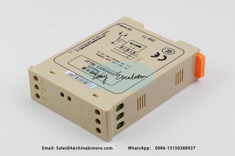Phase sequence relay SW11 under phase / open phase / open phase protector elevator parts component accessories