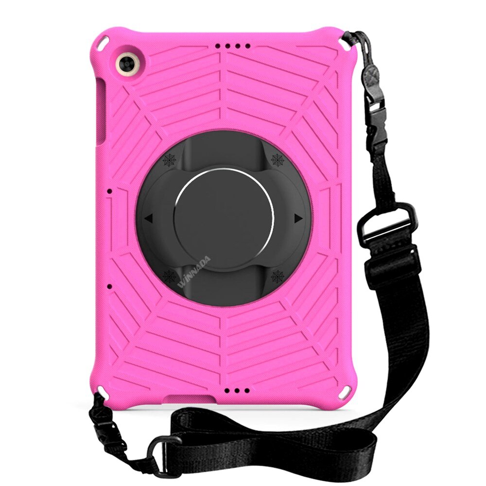 Coque pour Huawei MatePad T10s T10 EVA, pour modèles T 10S AGS3-L09 AGS3-W09 AGS3K-L09, T 10 AGR-W09 AGR-L09: rose red