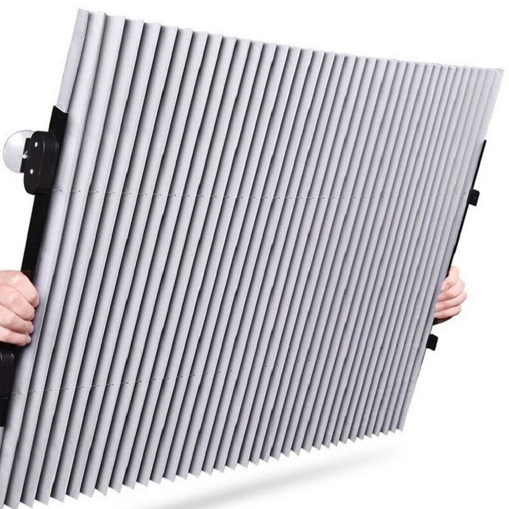 Voorruit Zonnescherm Intrekbare Window Zonnescherm Visor Shield Cover Voor De Meeste Auto