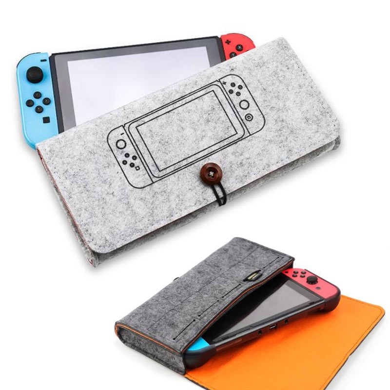 Travel Carrying Cloth Hard Storage Bag Case Holder for Nintend Switch NS Lite Console Game Cards Cover Protector Store Pouch Box