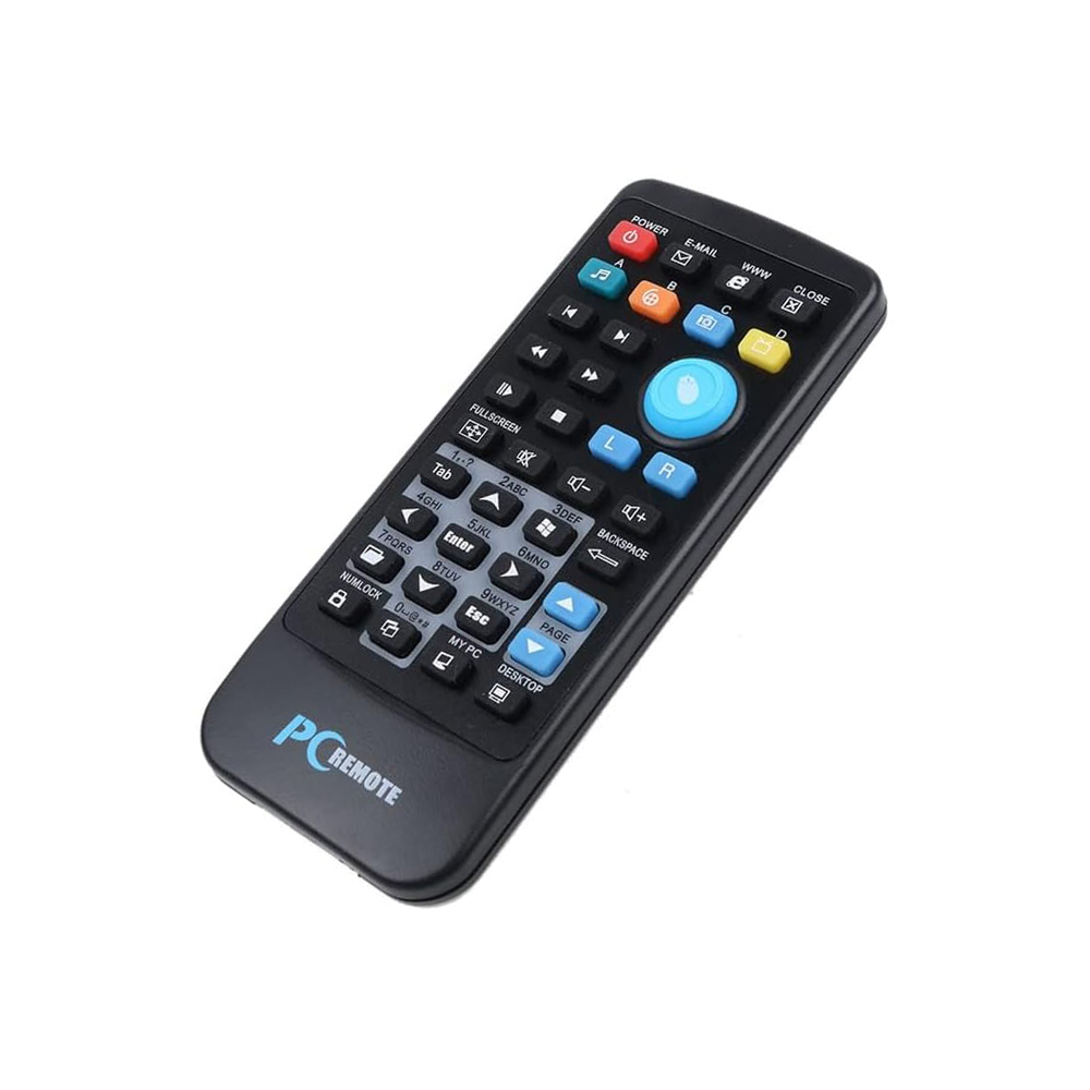 Elistooop Wireless Mouse Remote Control USB Laptop PC Wireless Media Remote Control Mouse Keyboard Center Controller