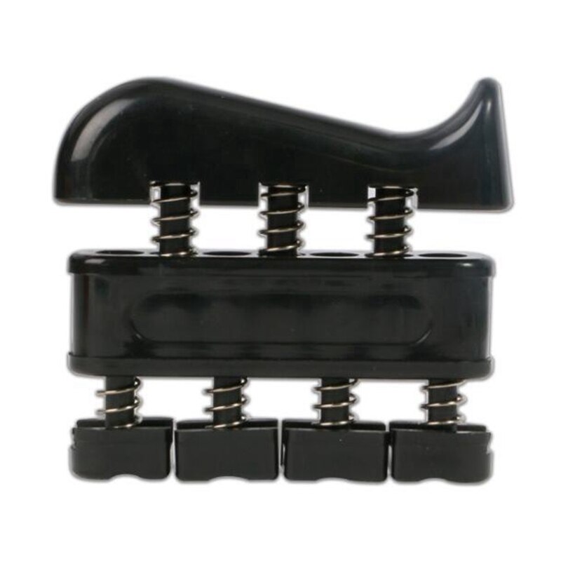 Guitar Finger Strength Exerciser Finger Rehabilitation Exercise Exerciser Piano Finger Strength Trainer Grip Strength Trainer: black