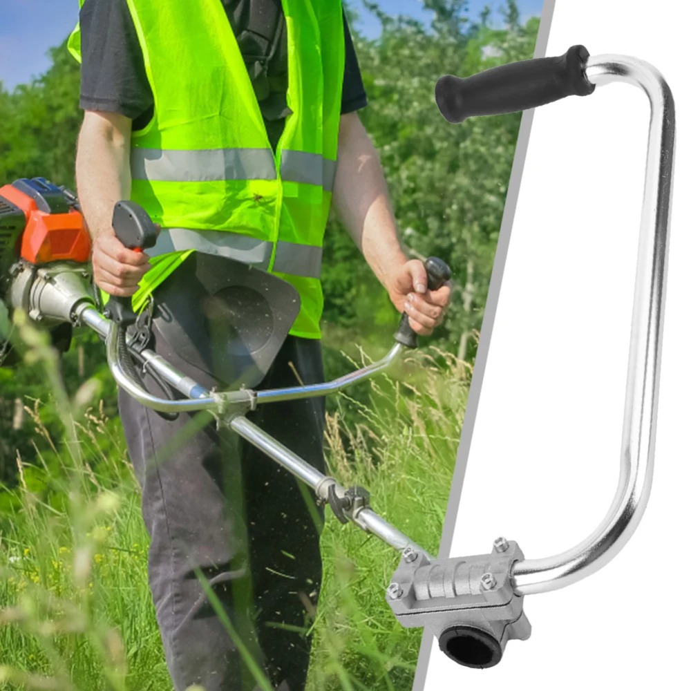 String Trimmer Handvat Roestvrijstalen Gazontrimmer Handgreep Trimmer Stuurhandvat voor Gazonverzorging Landschapsarchitectuur Tuin Trimmen