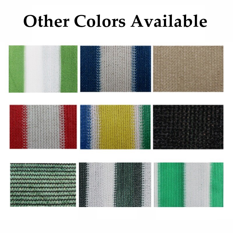 6 Pin Beige Sunshade Net Anti-UV 80% Garden Plants Awning Shading Outdoor Succulent Cover Pergola Net Balcony Cooling Net