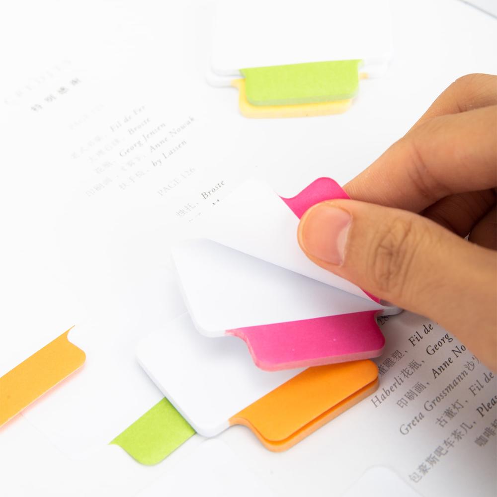 Deli Planner Stickers Index Tabs Vlag Bookmark Sticky Notes Papier Tabs Briefpapier Schoolbenodigdheden Index Divider