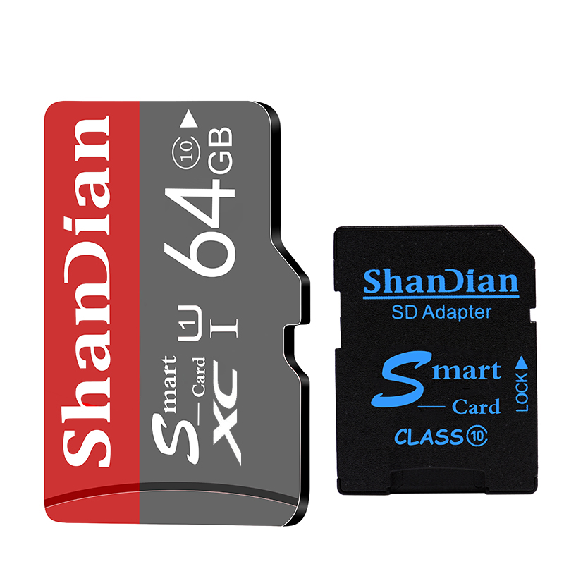 Shandian Grijs Smart Sd-kaart Digitale Camera Memory Capaciteit Uitbreiding 8Gb 16Gb 32Gb 64Gb 128Gb gratis Komt Met Sd-kaart Passen: 64GB