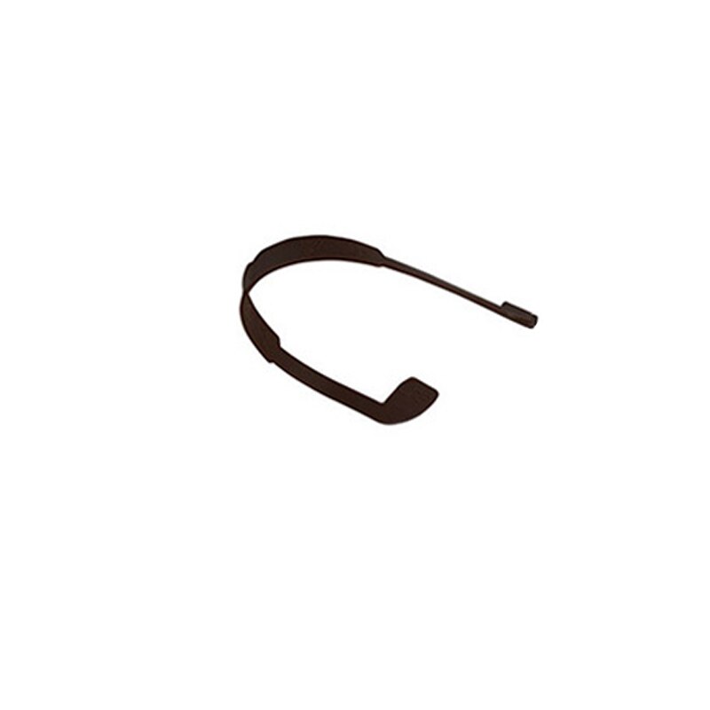 Zilead Siliconen Brillen Strap Kinderen Bril Veiligheid Band Retainer Zonnebril Band Cord Holder Sportbrillen Touw: Bruin