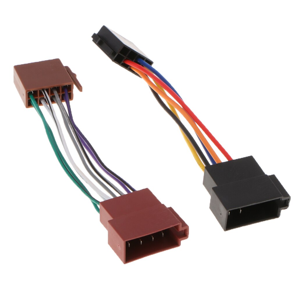 Car Radio Stereo Cable Wire Harness CD Plug for JVC 16 pin ISO Radio