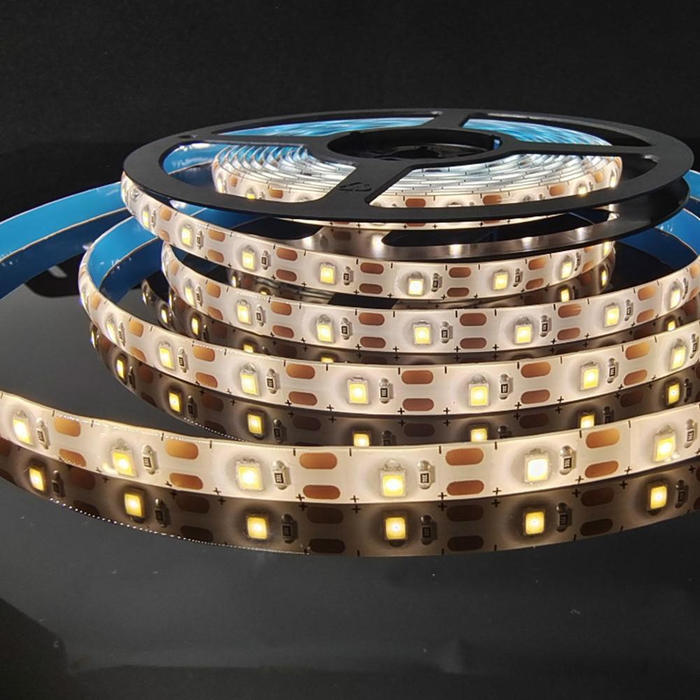 Solar Powered 3/4/5/10M Strip Light Outdoor RGB 2835 Backlight Tape Ribbon Decor LED Flexible Garden Strip Lighting Waterpr U6S2