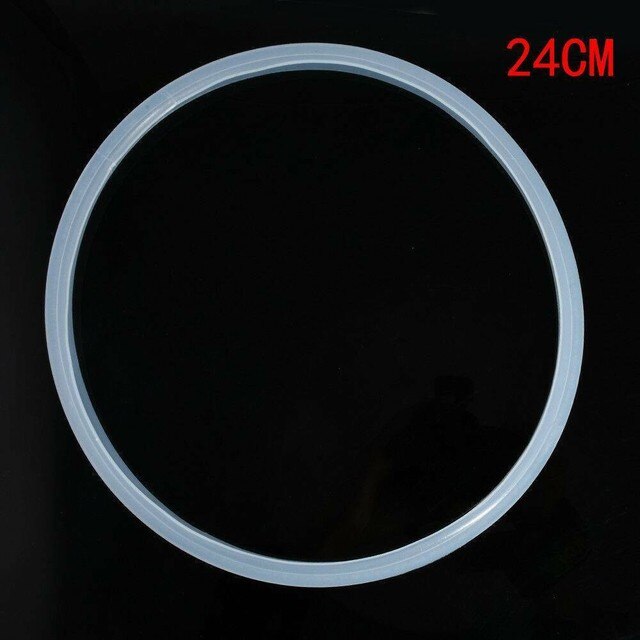 22-32cm Pressure Cookers White Silicone Rubber Gasket Sealing Ring Pressure Cooker Seal Ring Kitchen Cooking Tools: 24cm