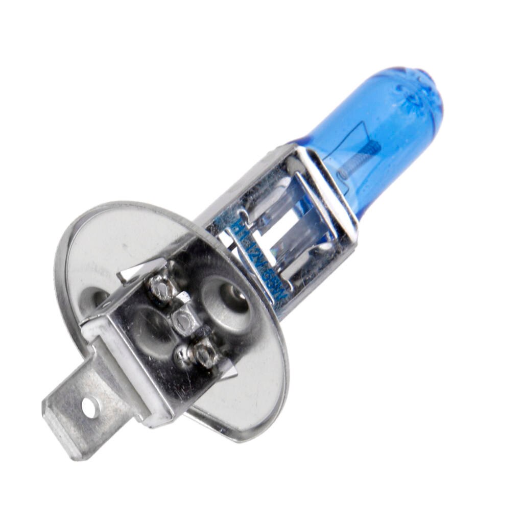 Generic H1 6000K Xenon Gas Halogen Headlight White Light Lamp Bulbs 55W 12V