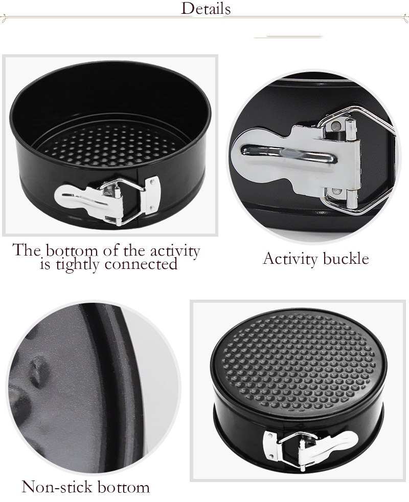 Microwave Pans Round Cheese Cake Molds baking Tray Oven Steel Trays Bread Forms Pan Cookie Cake Pan Mold Pad Oven BBQ pan