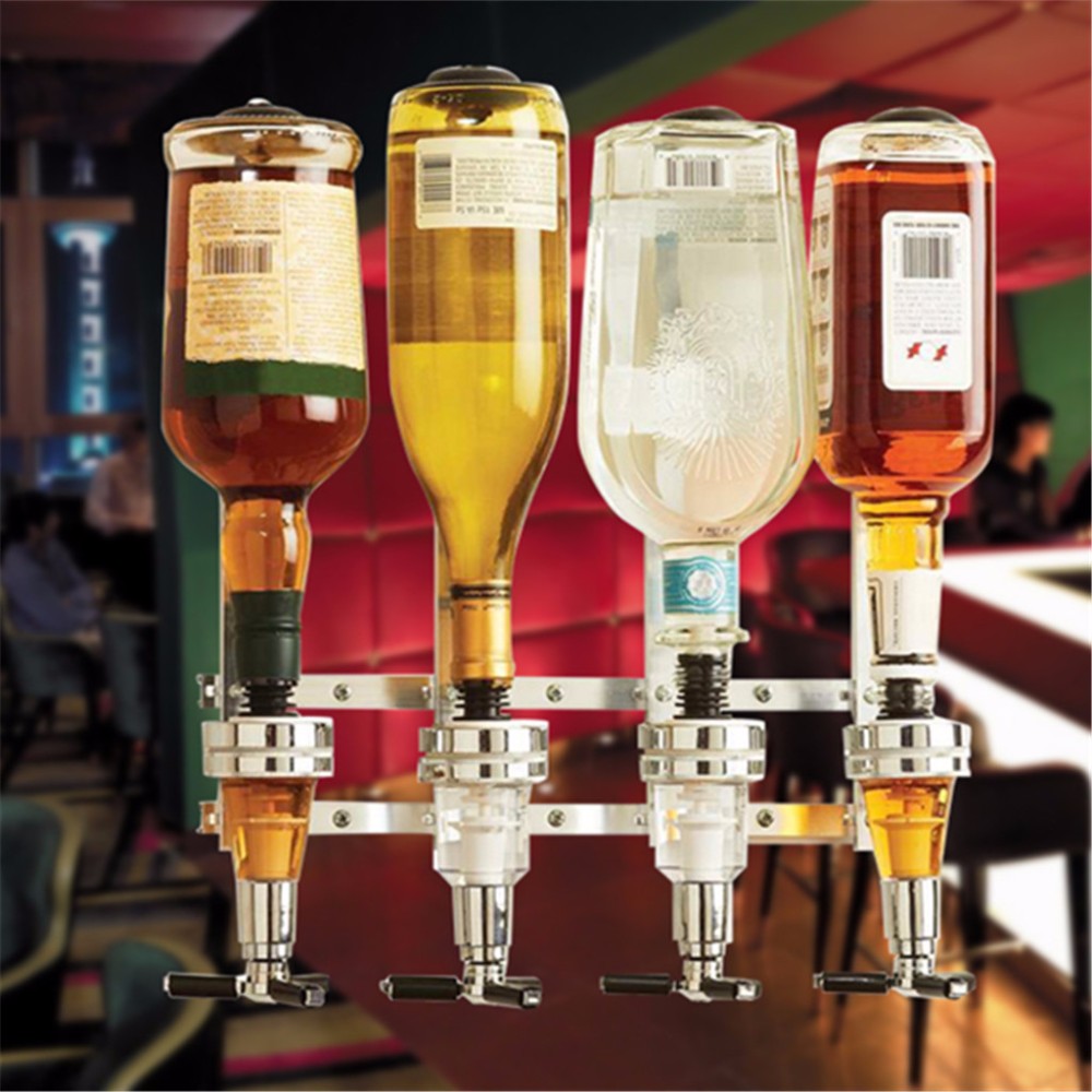 Barverktøy buffet pourer vinflaske dispenser brennevin dispenser vin stativ bar veggmontert vin shaker vestlig restaurant
