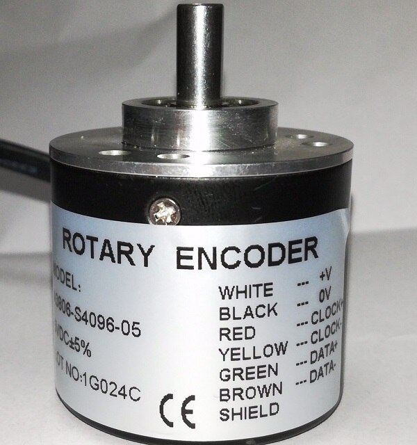 AM4096PT Chip 12 Bit Ssi Seriële Absolute Waarde Encoder Single Coil 4096 Lijn