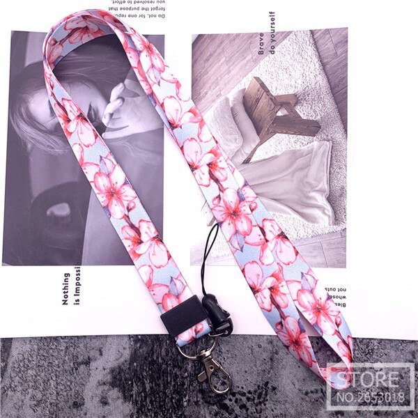 Mobile Neck Strap Lanyards for keys ID Card Gym Mobile Phone Straps USB badge holder DIY Hang Rope Lariat Lanyard For Huawei: PTSZ-00020