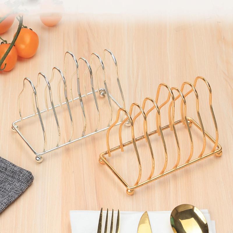 367A Metal Iron Kitchen Dish Plate Storage Holder Multifunctional Pot Cover Drying Rack Home Kitchen Shelf Accessories