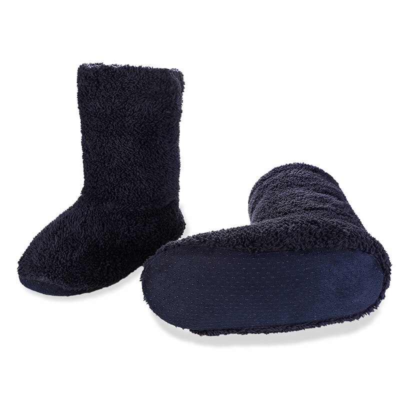 Steen Dorp Back Button Gemengde Kleuren Katoen Thuis Slippers Warme Zachte Pluche Pantoffels Indoor Vrouwen Slippers Schoenen Grote Maat 41