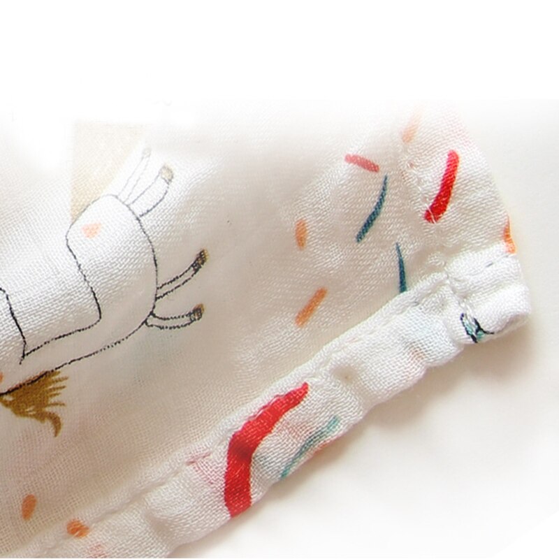 60*60 muslin bomull babyfilt swaddle mjuk tecknad wrap swaddle scarf multifunktion haklappar wrap rapa trasor handduk tillbehör