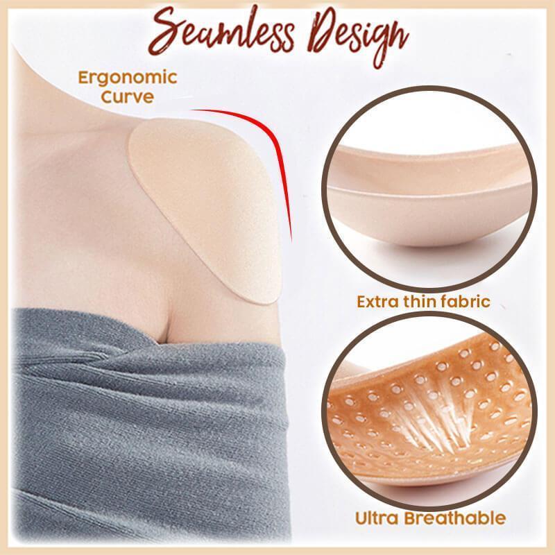 Natuurlijk Zacht Anti-Slip Schoudervullingen Zachte Siliconen Schouder Anti Slip Schoudervullingen Voor Schouder Enhancer Kleding Pads