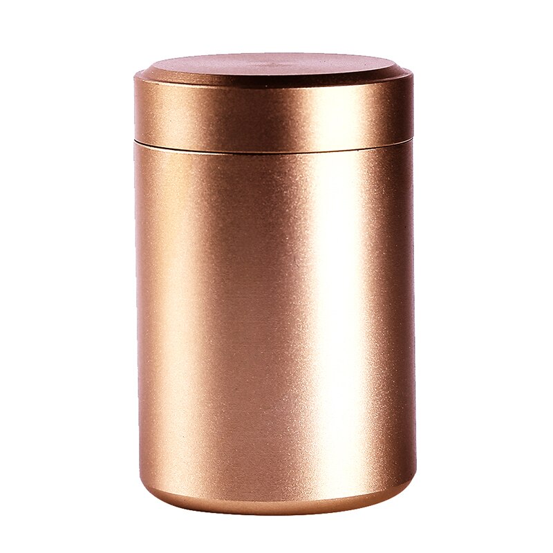 Luchtdicht Geur Proof Container Roestvrij Staal Mini Thee Blikjes Kruid Stash Pot Thee Koffie Opbergdoos Thee Caddies doos: coffee
