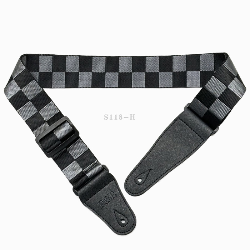 Nylon stålstrenget basguitarrem, gitter, egnet til musik,