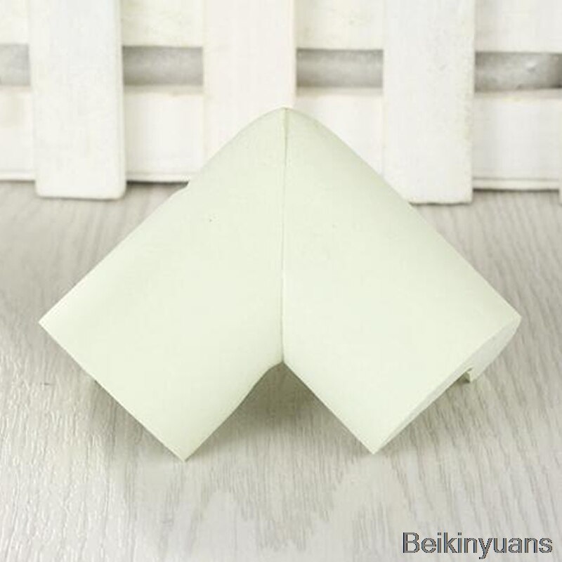 2018 4 szt. W kształcie litery L poszerzone zabezpieczenie przed kolizją ochraniacz narożny zabezpieczenie przed dziećmi kąt bezpieczeństwa ochrona krawędzi kąt: biały